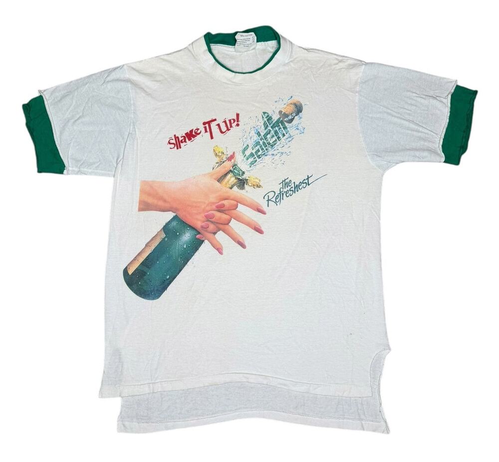 Vintage 90s Salem Cigarettes Promo Ringer T-Shirt